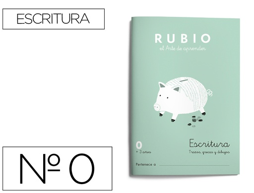 [9022471] RUBIO - Cuaderno PREESCRITURA 0 (Ref.C0)