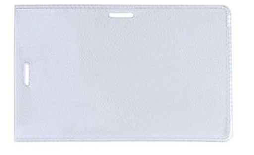 [9936799] GRAFOPLÁS - FUNDA DISTINTIVO GRAFOPLAS PVC 150µ con 2 TALADROS 65x105mm PAQUETE de 50 (Ref.9079300)