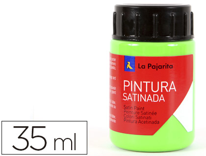 [2009491] LA PAJARITA - PINTURA LATEX VERDE VIVO 35 ML (Ref.L-17)