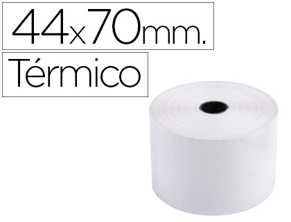 [2156038] EXACOMPTA - Rollo sumadora termico 44 mm x 70 mm 55 g/m2 sin bisfenol a (Ref. 42150E)