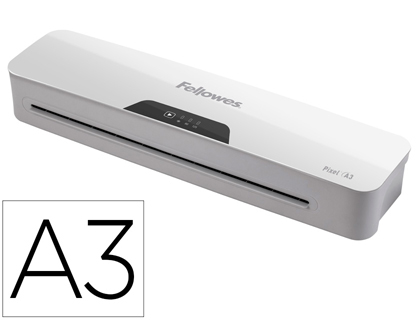 [2155483] FELLOWES - Plastificadora pixel a3 2 rodillos sistema antiatasco apagado automatico hasta 125 mc (Ref. 5601601)