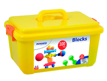 [9068552] MINILAND - Juego interstar blocks 100 piezas (Ref. 94039)