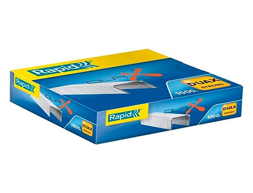 [1822417] RAPID - Grapas Duax 1000 Ud 9/8-20 Galvanizada (Ref.21808300)