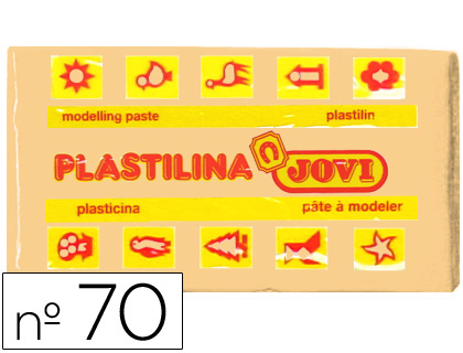 [2022124] JOVI - PLASTILINA 70 CARNE -UNIDAD -TAMAÑO PEQUEÑO (Ref.70-08)