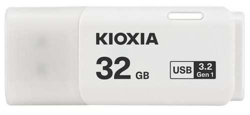 [9939332] KIOXIA - MEMORIA USB 32GB /TOSHIBA TRANSMEMORY U301 3.2 BLANCO (Incluye Canon LPI de 0.24 €) (Ref.LU301W032G)