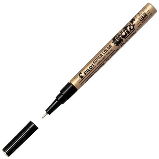 [1150887] PILOT - Marcador roller retractil SUPER Gold Trazo 0,5mm Azul Punta de poliacetal (Ref.SC-G-EF / NOROF)