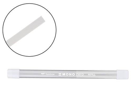 [2300004] TOMBOW - Recambio goma Mono Zero punta rectangular (Ref.ER-KUS)