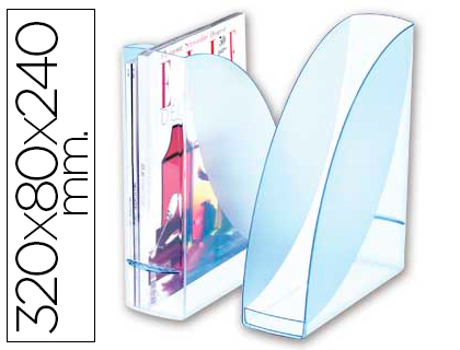 [9057173] CEP - Revistero Ice&confort 259X310X80 Azul A4 (Ref.1006740741)