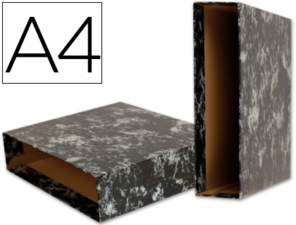 [2094922] LIDERPAPEL - CAJA ARCHIVADOR CLASSIC BLUE A4 NEGRA (Ref.CZ04)