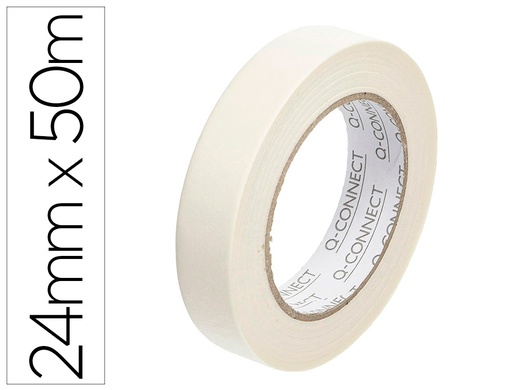 [2037883] Q-CONNECT - CINTA ADHESIVA PARA PINTAR 50 MT X 24 MM (Ref.KF01789)