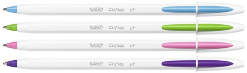 [9150090] BIC - Caja 20 bolígrafos Cristal Up Fun colours (Ref.950446)