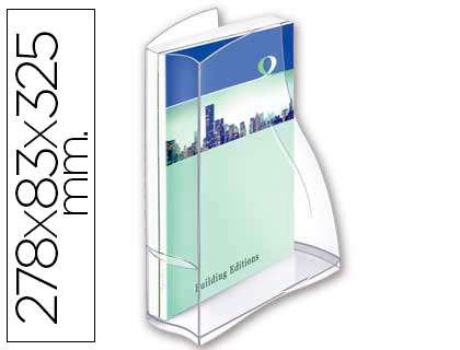 [2057171] CEP - REVISTERO ELLYPSE PLASTICO TRANSPARENTE (Ref.1003700111)