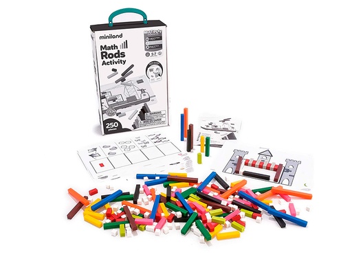 [9159406] MINILAND - Juego activity regletas favorece la logica matematica 375x380x100 mm (Ref. 95064)