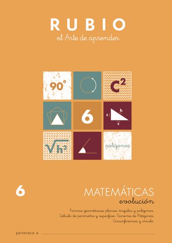 [2043453] RUBIO - CUADERNO MATEMATICAS EVOLUCION Nº 6 (Ref.M-6)