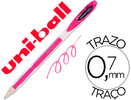 [2075326] UNI-BALL - BOLIGRAFO ROLLER UM-120 SIGNO 0,7 MM TINTA GEL COLOR ROSA (Ref.UM1200600)