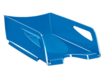 [2075944] CEP - Bandeja de Sobremesa MAXI DE GRAN CAPACIDAD PLASTICO AZUL 386X270X115 MM (Ref.1002200351)