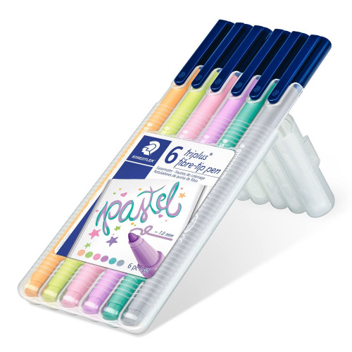 [2153351] STAEDTLER - ROTULADOR TRIPLUS MY PASTEL COLOURS ESTUCHE DE 6 COLORES SURTIDOS (Ref.323SB6CS01)