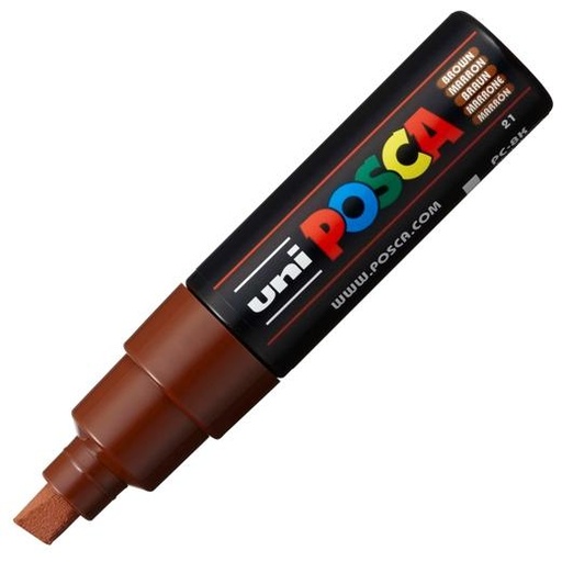 [1735466] UNI-BALL - Marcador PC-8K Uni Posca Trazo 8mm Punta biselada No permanente (Ref.148916000)