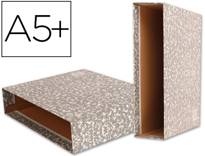 [2095103] LIDERPAPEL - CAJA ARCHIVADOR CLASSIC RED CUARTO GRIS (Ref.CZ07)