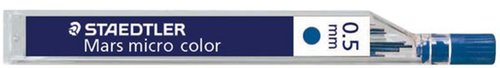[1338512] STAEDTLER - Mina Estuche 12ud Trazo 0.5 mm HB Azul (Ref.25405-3)