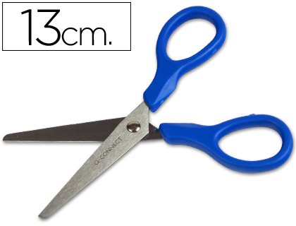 [2034220] Q-CONNECT - TIJERA ESCOLAR INOXIDABLE 5" -13 CM (Ref.KF15295)