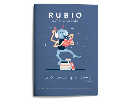 [9162522] RUBIO - Cuaderno lecturas comprensivas + 6 años (Ref. LC6)