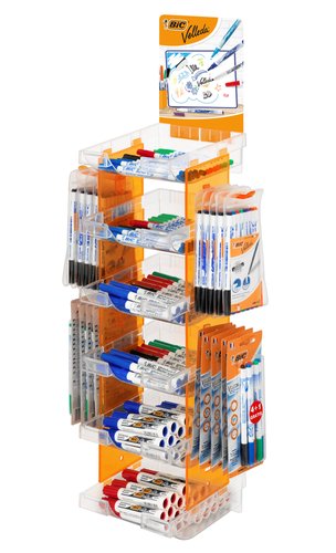 [9154748] BIC - Rotulador velleda para pizarra expositor de 192 unidades surtidas 585x180x190 mm (Ref. 960154)