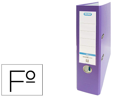 [2155521] ELBA - Archivador rado top folio 80mm violeta (Ref.400085080)