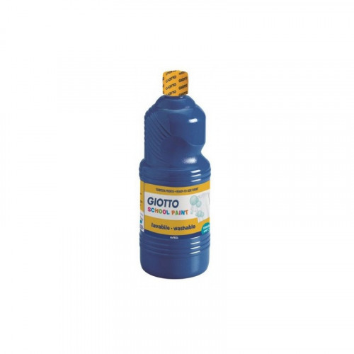 [9073600] GIOTTO - Témpera LAVABLE BOTELLA 500 ML. COLOR AZUL (Ref.535317)
