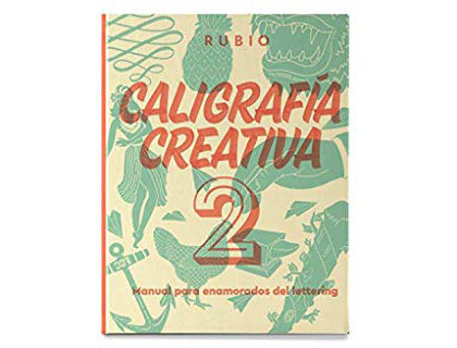 [9154298] RUBIO - Libro de caligrafia creativa 2 150 paginas tapa dura 27x21 cm (Ref. CALCREA2)