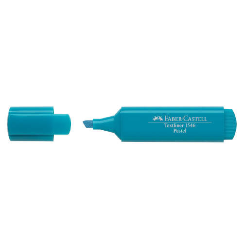 [2151865] FABER CASTELL - MARCADOR FLUORESCENTE TEXTLINER 1546 COLOR PASTEL AZUL TURQUESA (Ref.154658)