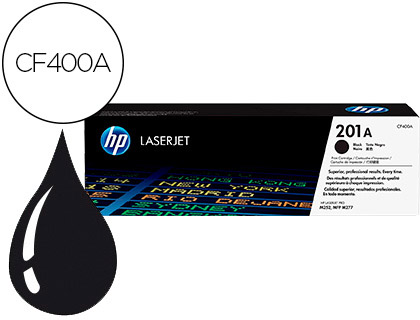 [9064745] HP ( HEWLETT PACKARD ) - Toner Laser ORIGINALES ORIGINALES 201A negro () (Ref.CF400A)
