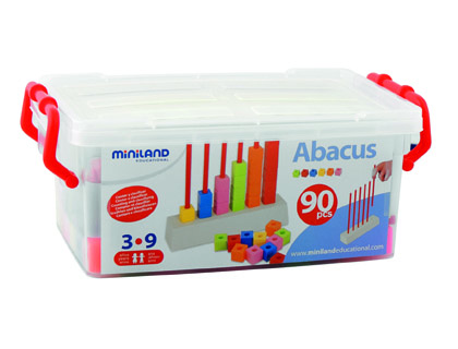 [9068559] MINILAND - Juego abacus multibase 90 piezas (Ref. 95053)