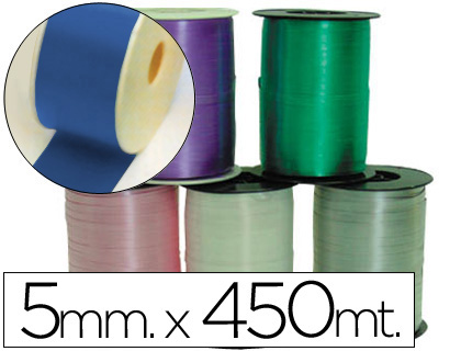 [2015541] CINTA FANTASIA 450 MT X 5 MM AZUL (Ref.1000-35)
