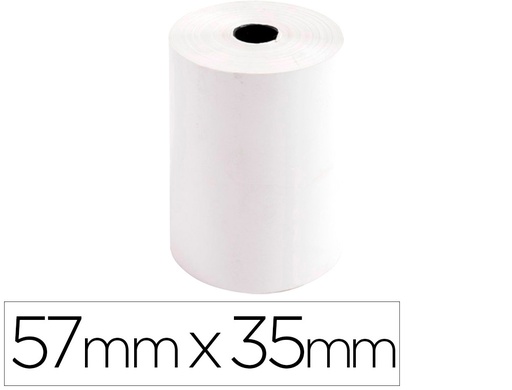 [2162340] EXACOMPTA - Rollo sumadora safe contact termico 57 mm x 35 mm 44 g/m2 (Ref. 44809E)