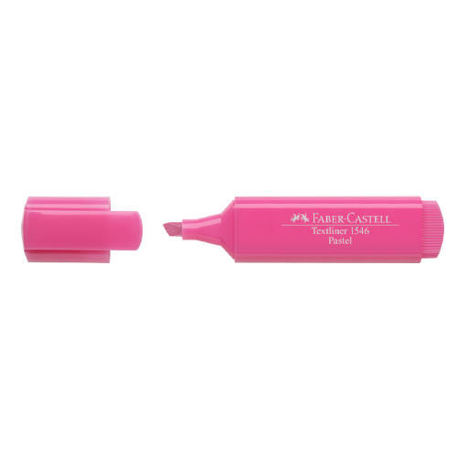 [2151867] FABER CASTELL - MARCADOR FLUORESCENTE TEXTLINER 1546 COLOR PASTEL ROSA (Ref.154654)