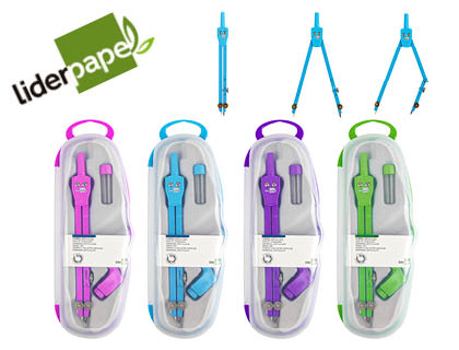 [2077452] LIDERPAPEL - COMPAS ARTICULADO CON ADAPTADOR UNIVERSAL COLOR (Ref.MP17)