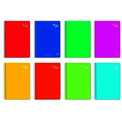 [9931232] PACSA - BLOCK XTRA PLUS tapa EXTRA Fº 80h HORIZONTAL 90g COL.SUR.(8) (Ref.16284)
