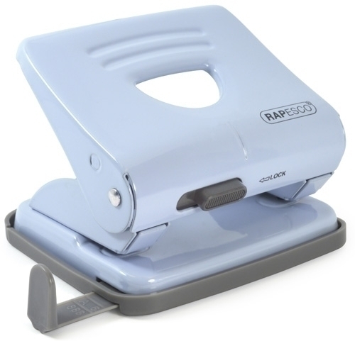 [2154303] RAPESCO - Perforadora 825 azul con 2 agujeros. 25 hojas de capacidad. (Ref.1359)