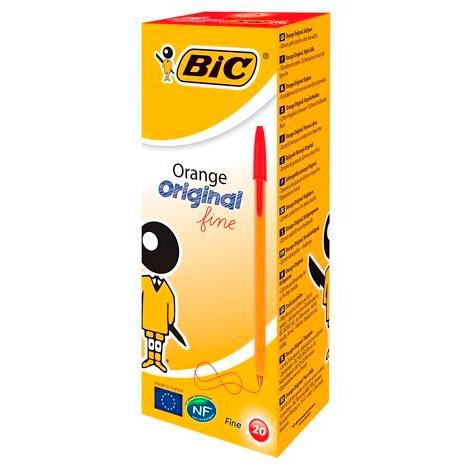 [2000805] BIC - BOLIGRAFO NARANJA ROJO (Ref.110112 / 8099241)