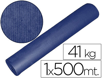 [2038010] PAPEL KRAFT AZUL 1,00 MT X 500 MTS ESPECIAL PARA EMBALAJE (Ref.81050002)