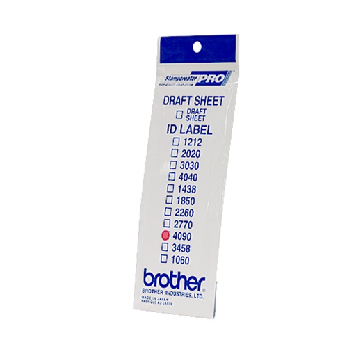 [2046034] BROTHER - ETIQUETAS PARA SELLOS 40X90 (Ref.ID4090)