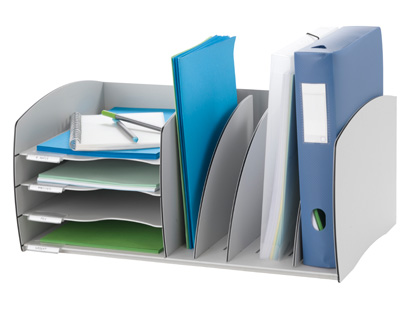[9038893] PAPERFLOW - ORGANIZADOR DE ARMARIO FAST- GRIS POLIESTIRENO 245X543X340 MM (Ref.3-020-212)
