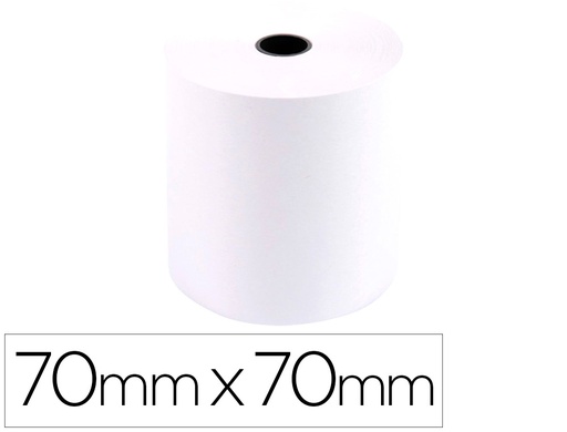 [2162345] EXACOMPTA - Rollo sumadora electro offset 70 mm x 70 mm 60 g/m2 (Ref. 40713E)