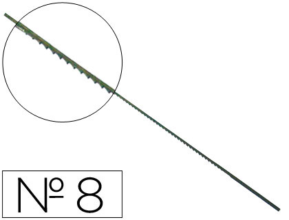 [2005956] PELOS DE SEGUETA MADERA N.8 -CAJA DE 144 (Ref.8/13)