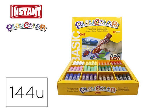[9074074] PLAYCOLOR - 144Uds. 10 GR. SURTIDAS (Ref.10901)