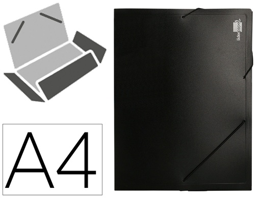 [2025624] BEAUTONE - CARPETA PORTADOCUMENTOS 36905 POLIPROPILENO DIN A4 NEGRA LOMO 50 MM (Ref.036905)