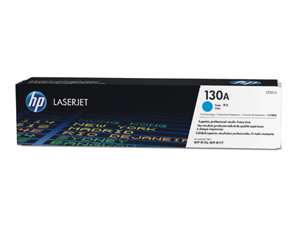 [9077963] HP ( HEWLETT PACKARD ) - Toner Laser ORIGINALES 130A Cyan 1.300 paginas (Ref.CF351A)