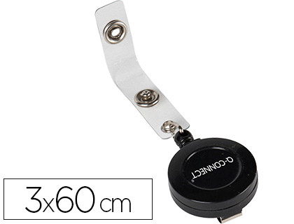 [2151022] Q-CONNECT - CORDON EXTENSIBLE PARA IDENTIFICADOR 3X60 CM (Ref.KF14147)