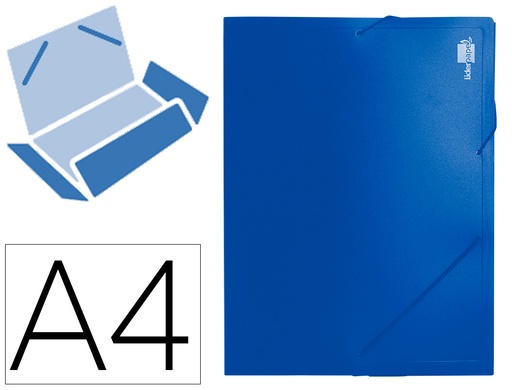 [2025622] BEAUTONE - CARPETA PORTADOCUMENTOS 36902 POLIPROPILENO DIN A4 AZUL LOMO 50 MM (Ref.036902)